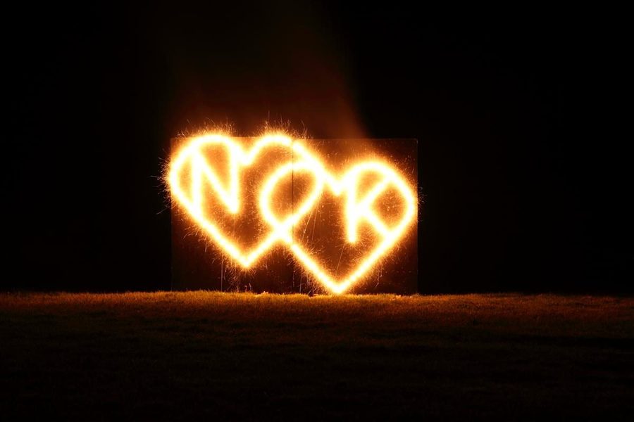Hochzeitsfeuerwerk